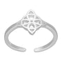 Anillo ajustable nudo de bruja